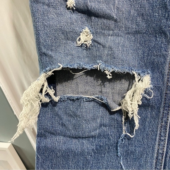 Abercrombie & Fitch The 90s Straight Ultra High Rise Jeans Curvy Love Size 27 - Picture 5 of 15